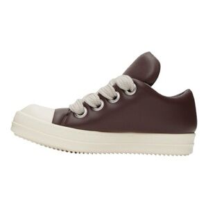 Rick Owens Hollywood Jumbo Laced Low 'Mahogany Milk'